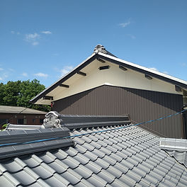 屋根葺き替え後