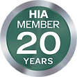 HIA 20 year member
