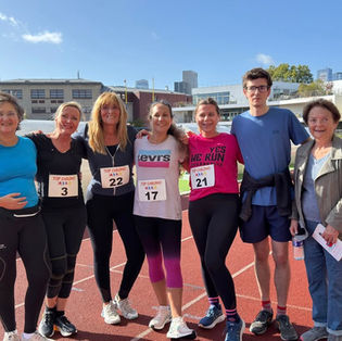 Aurélie Taquillain a participé aux 2 km de course en soutien à l’Institut Curie et au profit de la lutte contre le cancer de l’enfant. 