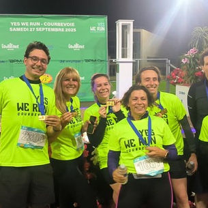 En équipe à la Yes We Run 💪 