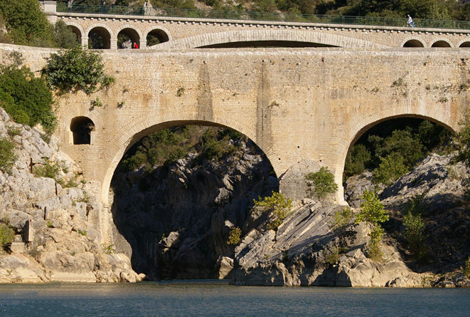 Visite du Pont du Diable adaptée par Braille & Culture