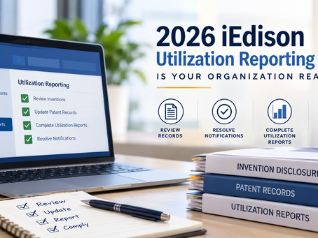 2026 iEdison Utilization Reporting Cycle: Is Your Organization Ready?
