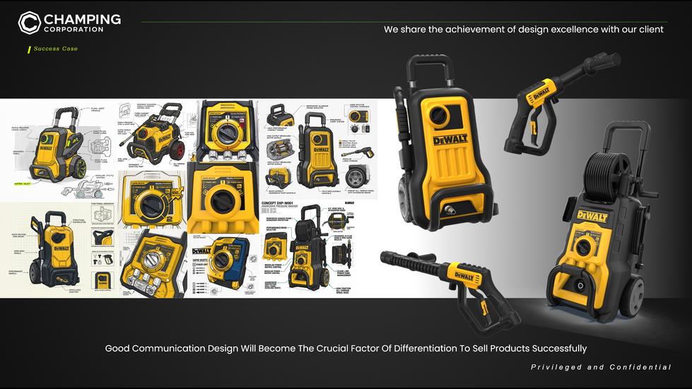 CHAMPING CORPORATION Global Product Innovation, Industrial Design & Brand Design Consultancy