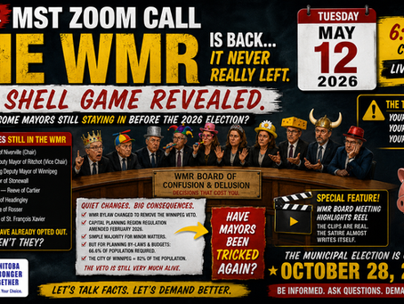 The WMR Is Back… Except It Never Really Left. The Shell Game Revealed. Why Some Mayors Still Won’t Leave Before the 2026 Election