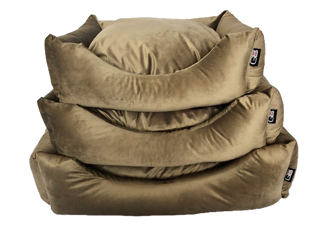 Wholesale Settee Fibre Filled Check and Velour Fabric - Nest