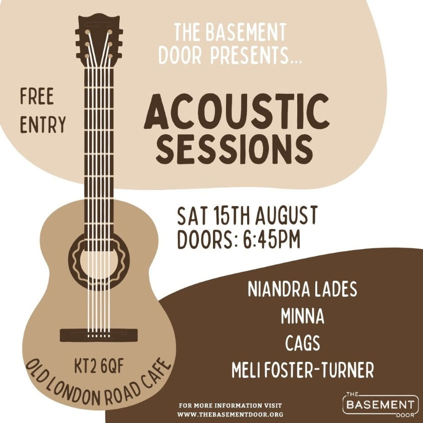 Acoustic Sessions - Old London Road Cafe - August 15 2026