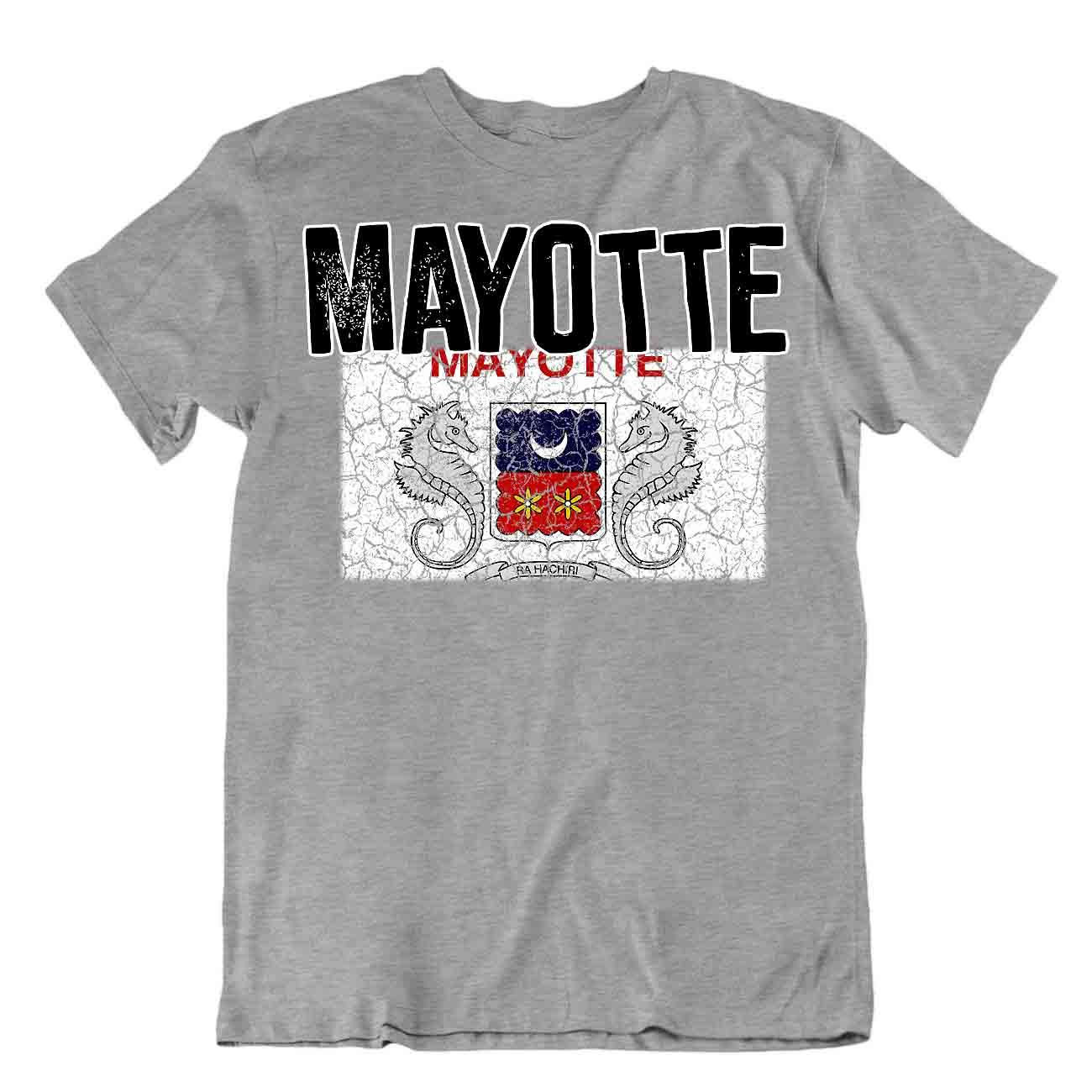 חולצת דגל מדינת מאיוט MayotteState Flag T-shirt