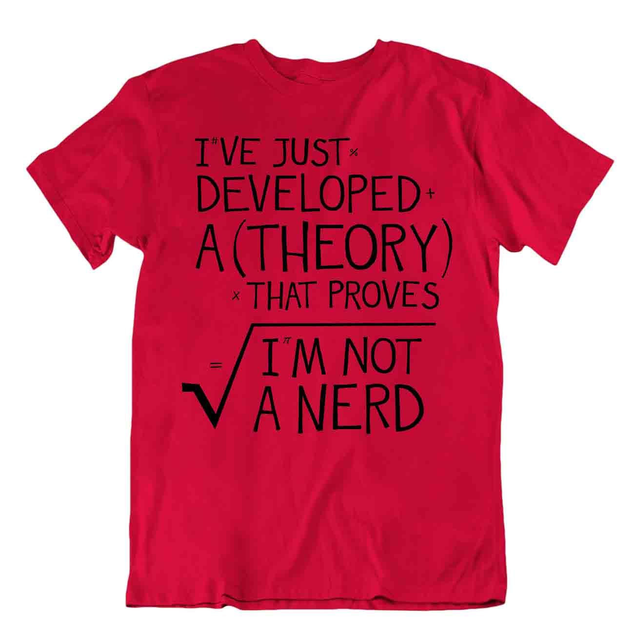 פתחתי תאוריה שמוכיחה שאני לא חנון