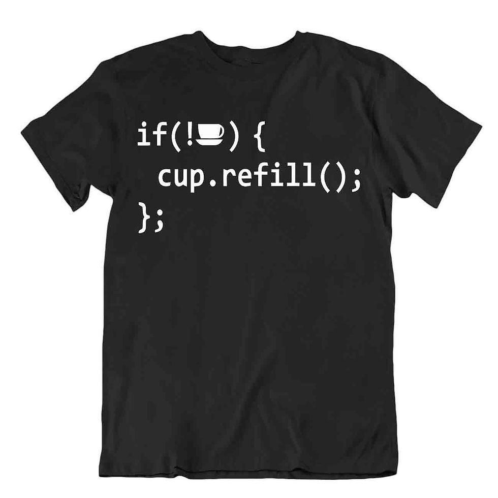 שפת קוד לקפה ולמילוי נוסף שלו