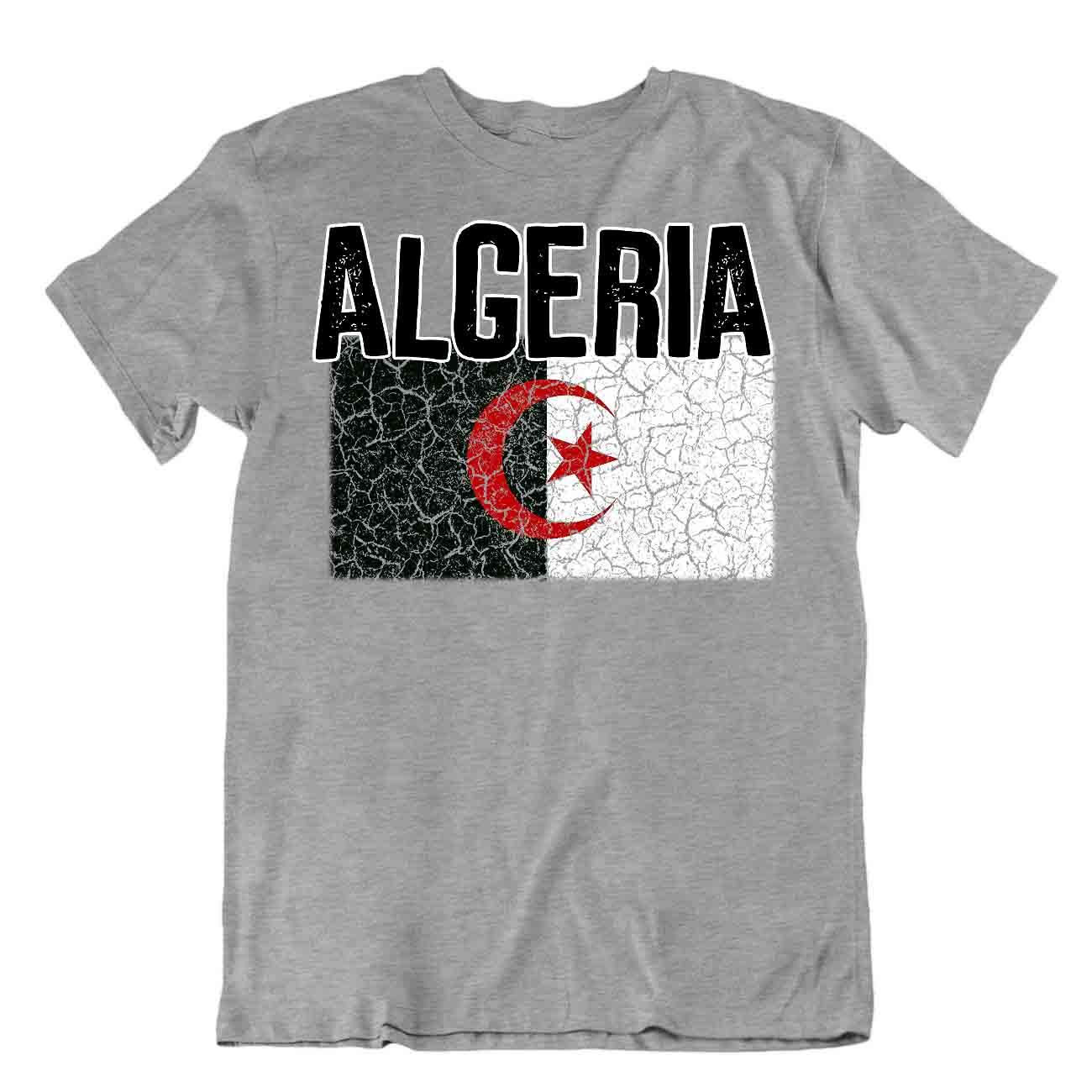 חולצת דגל מדינת אלג'יריה Algeria State Flag T-shirt