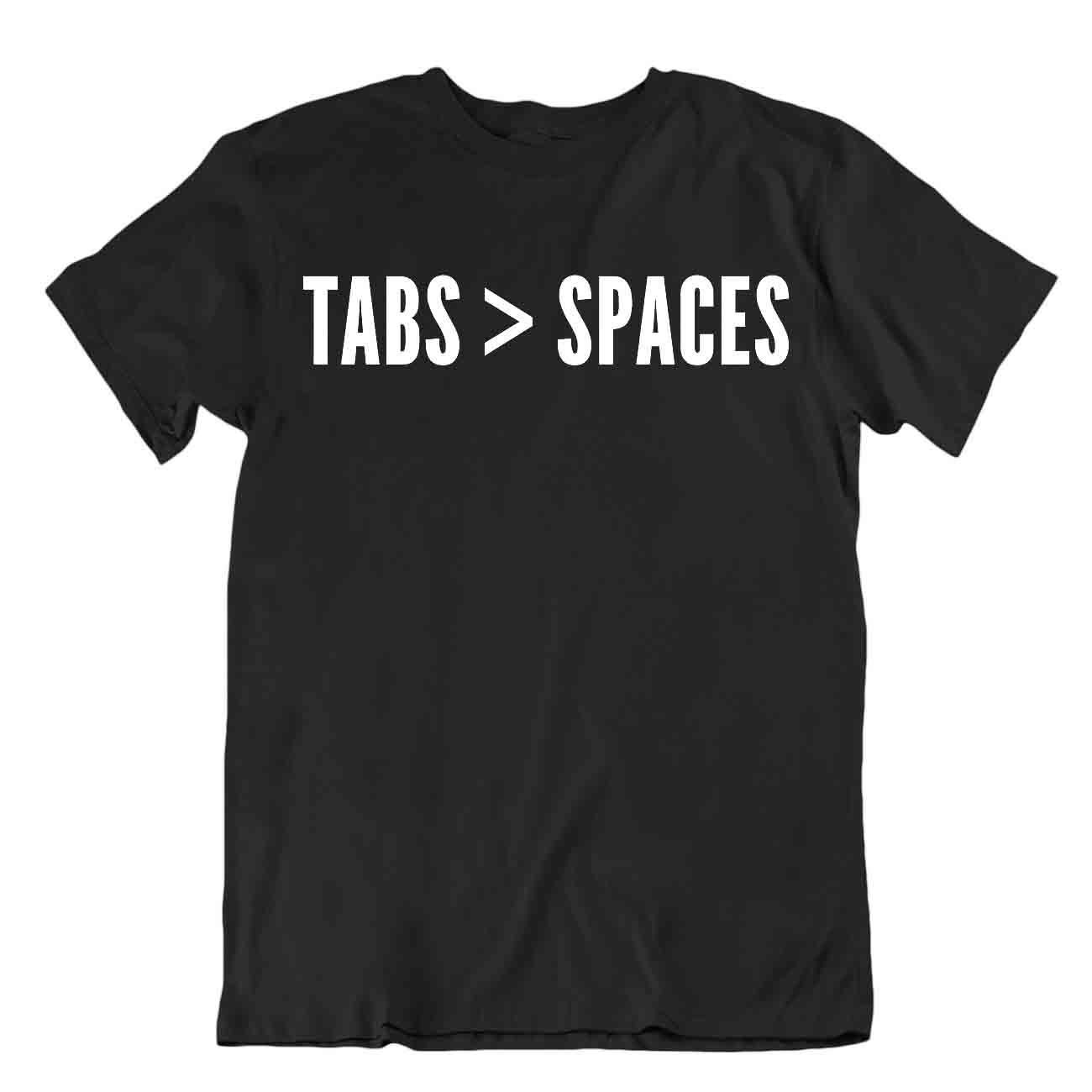 Tabs > Spaces בדיחת מחשבים