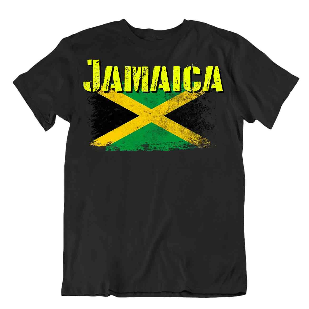חולצת דגל מדינת ג'מייקה Jamaica State Flag T-shirt