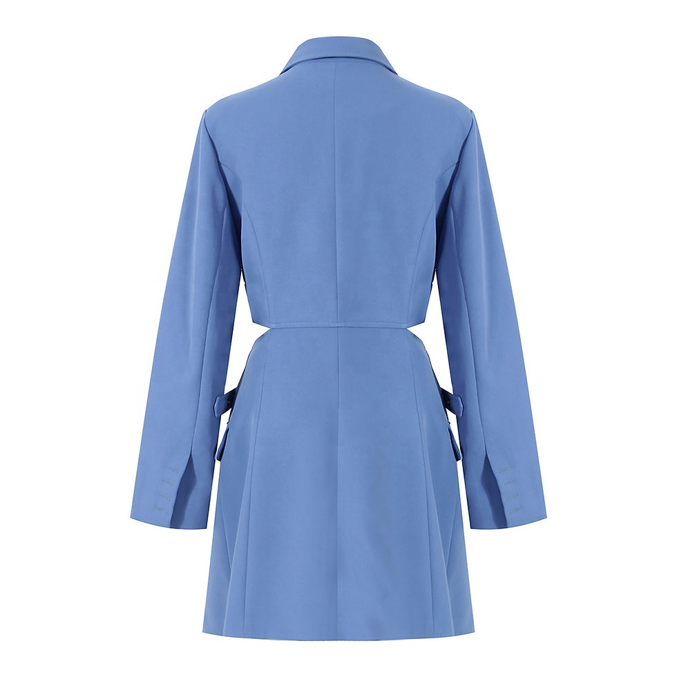 Thumbnail: Belted Blazer Dress