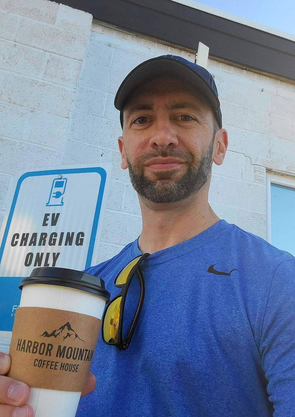 Oklahoma, McAlester, EV charging, coffee