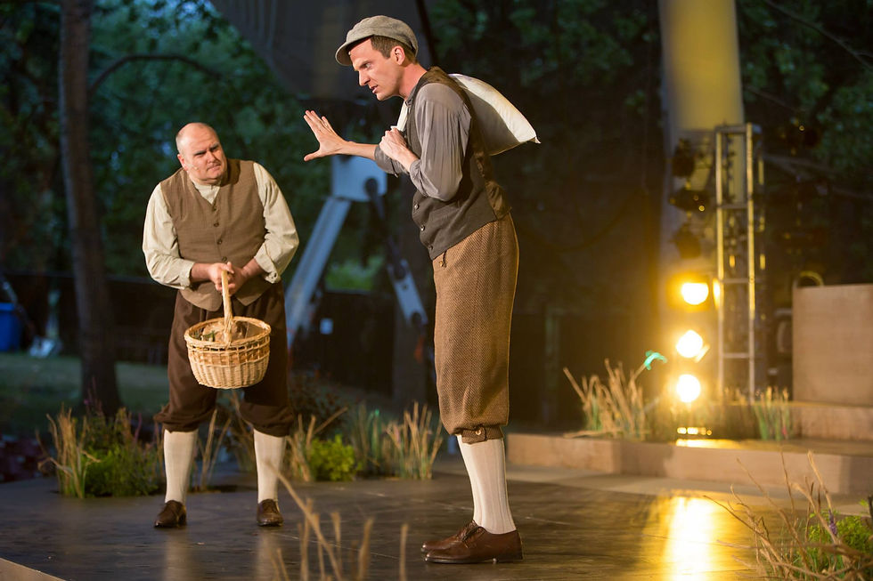 Troy O'Donnell as Adam in As You Like It (2015) with Andrew MacDonald Smith