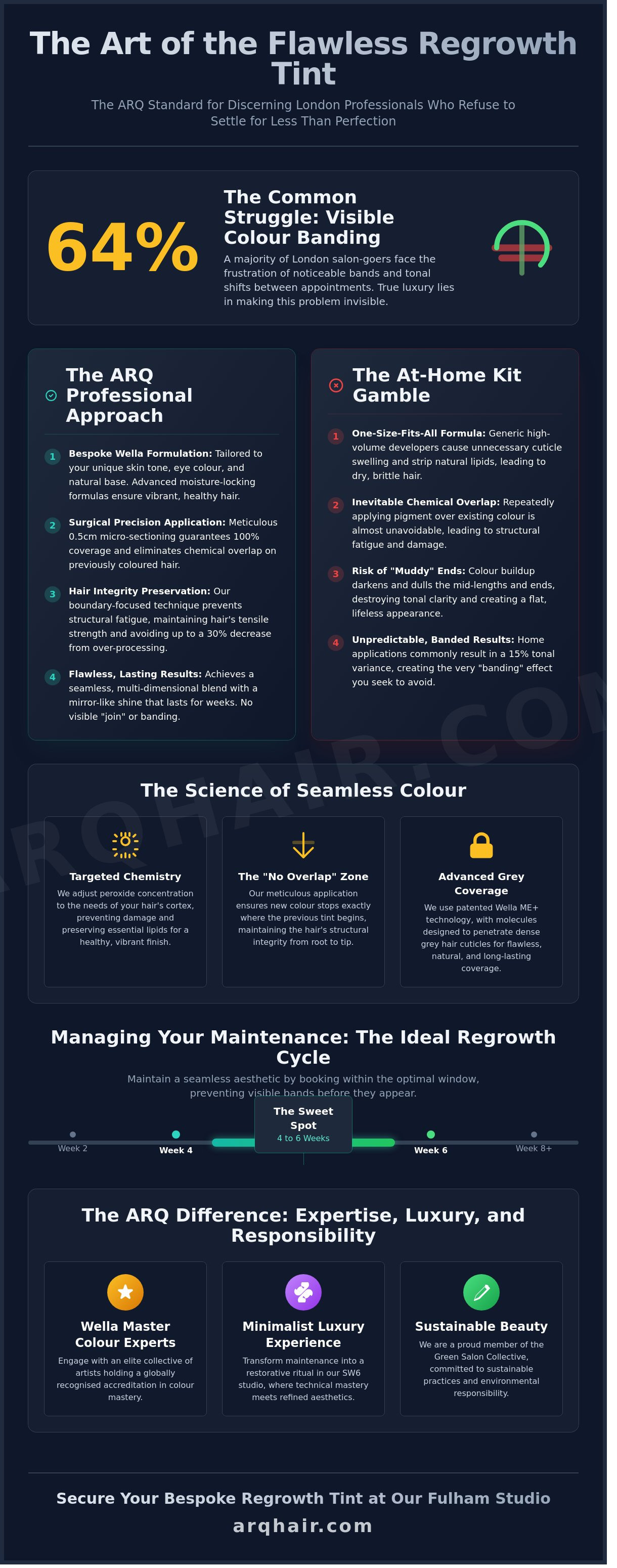 Regrowth tint appointment Fulham