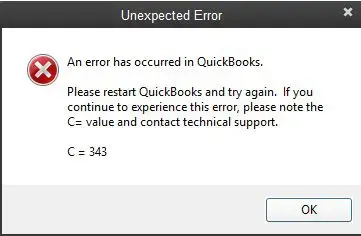 What Is QuickBooks Error C=343 and How to Fix It Easily?