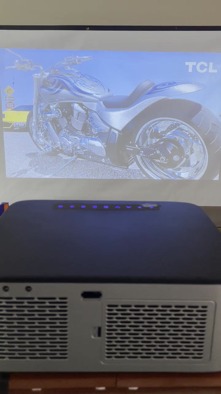 Miniatura: Projetor Horlat 26000 Lúmens Android Wi-fi Foco Automático
