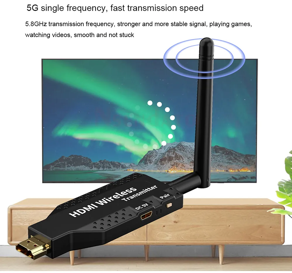 Miniatura: Transmissor E Receptor Hdmi Extensão Sem Fio 100% Prático