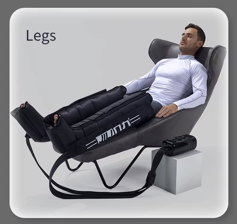 Miniatura: Bota De Compressão Massagem Muscular Pneumática Fisioterapia
