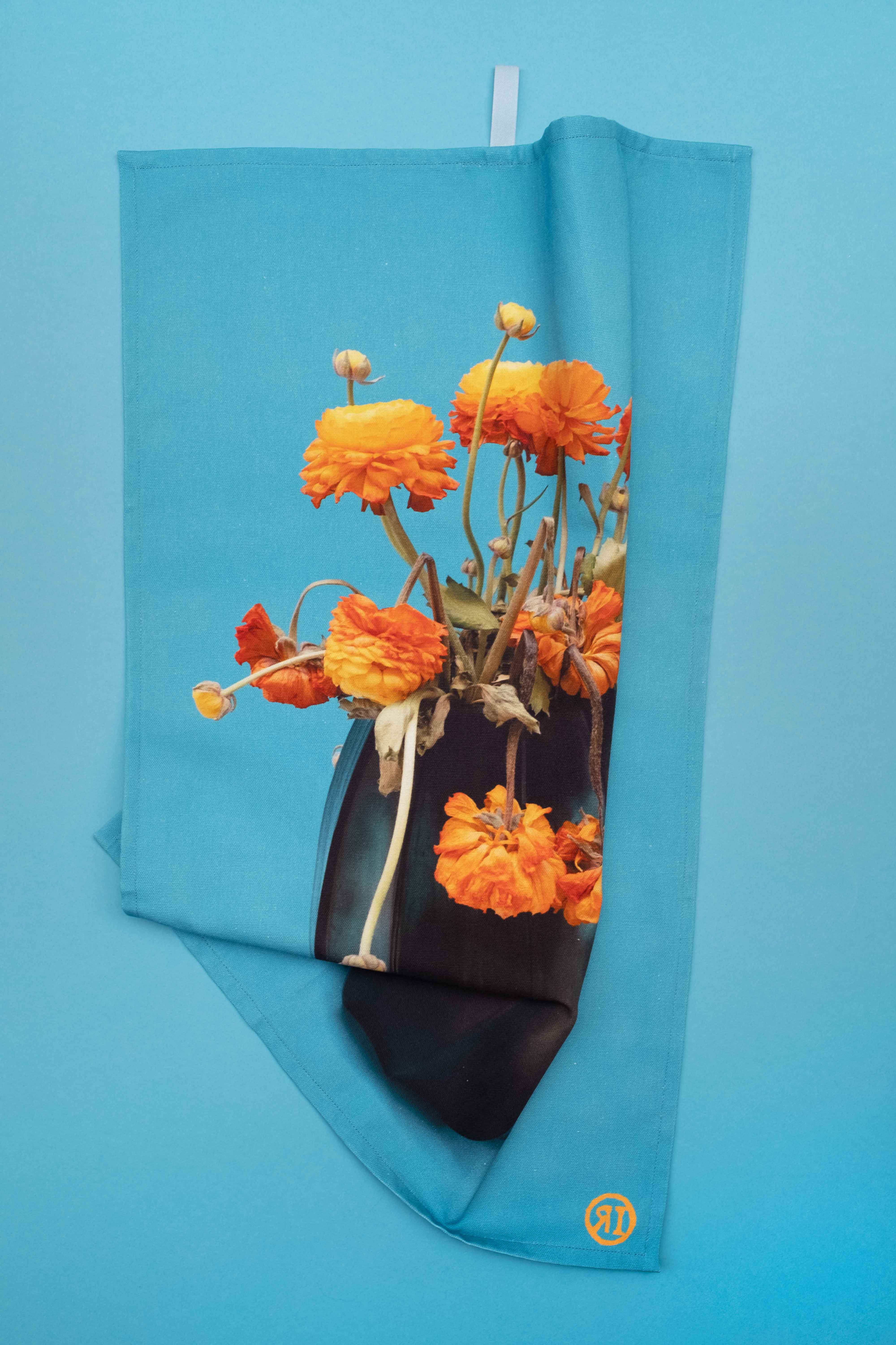 "Dahlien" Küchentuch