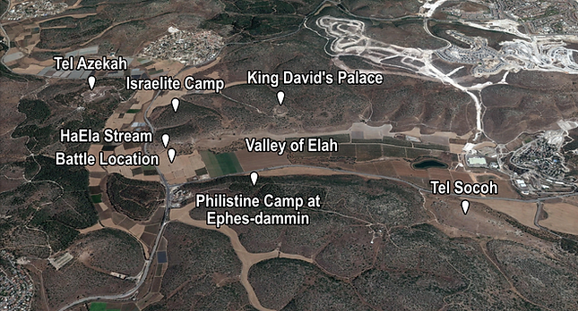 Valley of Elah Places of Interest (Mediu