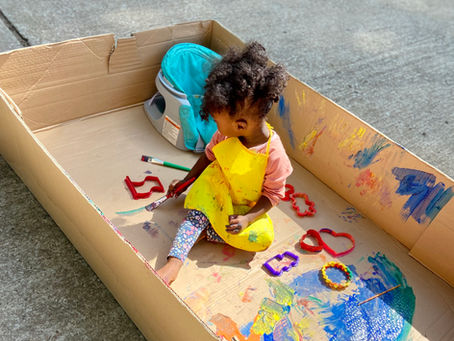 In the Presence of Prayer and Painting: DIY Children's Activity