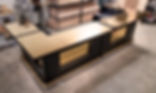 Mirror Gold & Black Extrusion Bar