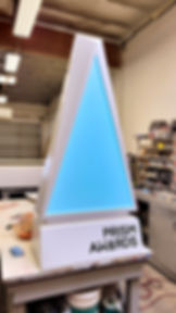 SPIE Giant Color Changing Prism Award Prop