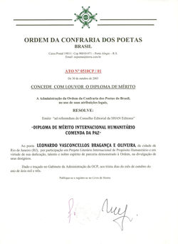Diploma de Mérito Internacional