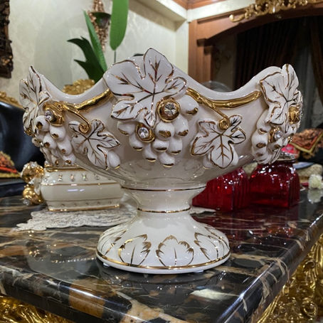 LUXURY PROCELAIN FRUIT BOWL
