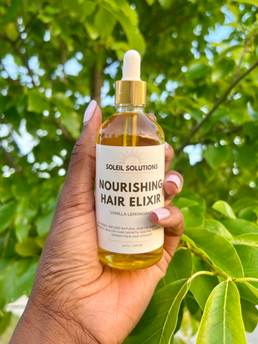 Nourishing Hair Elixir | Soleil Solutions