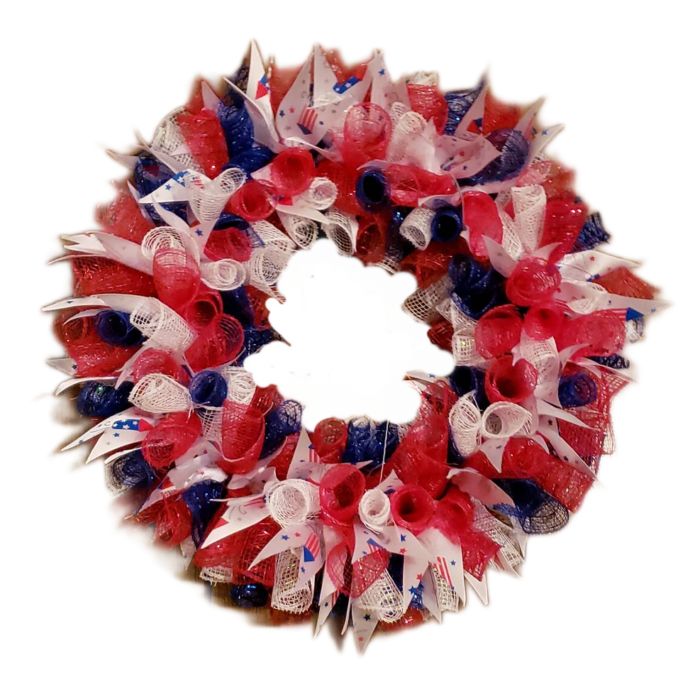 Thumbnail: Good Ole Red, White and Blue Wreath
