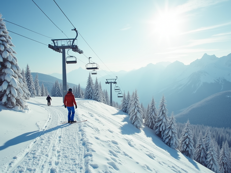 Experience Lift-Assisted Skiing with Racer Tom's Record Holder