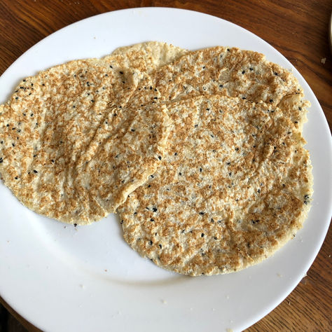 Coconut and Psyllium Gluten Free Wraps