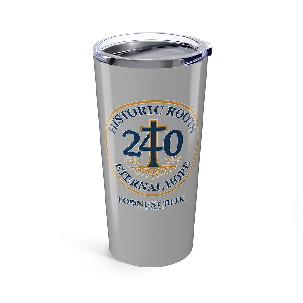 Boone's Creek Personalized 20oz Tumbler
