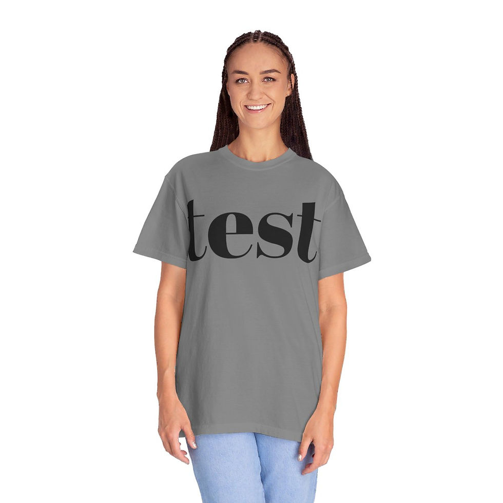 Thumbnail: Unisex Garment-Dyed T-shirt