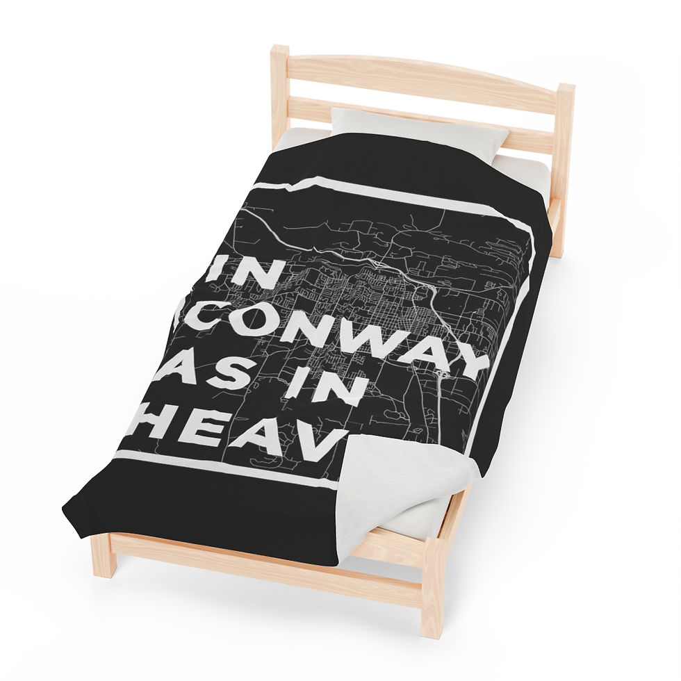 Thumbnail: In Conway as in Heaven Velveteen Plush Blanket