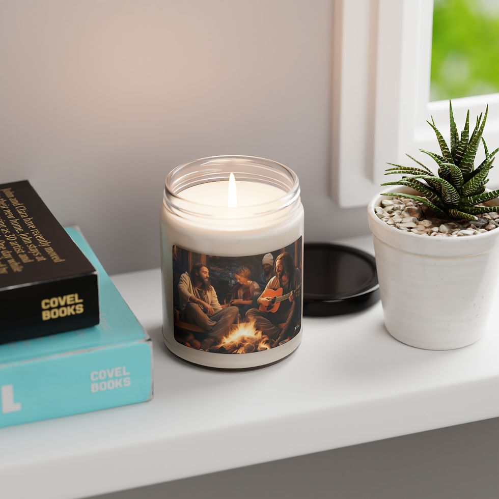 Thumbnail: Jesus Campfire Scented Soy Candle, 9oz