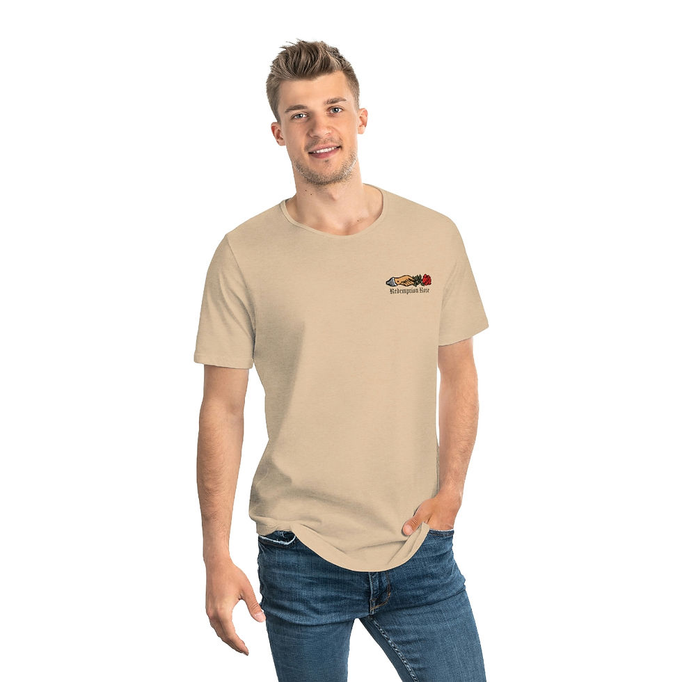 Thumbnail: Men's Jersey Curved Hem Tee