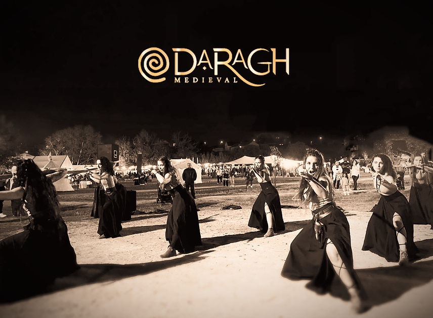 Daragh dança medieval celta viking guerreiras