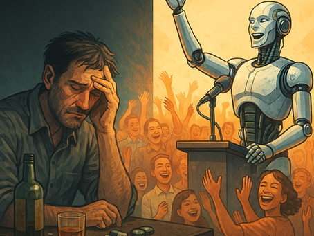 AI Layoffs: The Double-Edged Sword of Robotic Revolution – More Time for Hobbies or a Fast Track to Mental Illness?