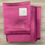 Thumbnail: Neith Lenzuola Matrimoniale in Raso Lucido colore Fuxia con Strass S180