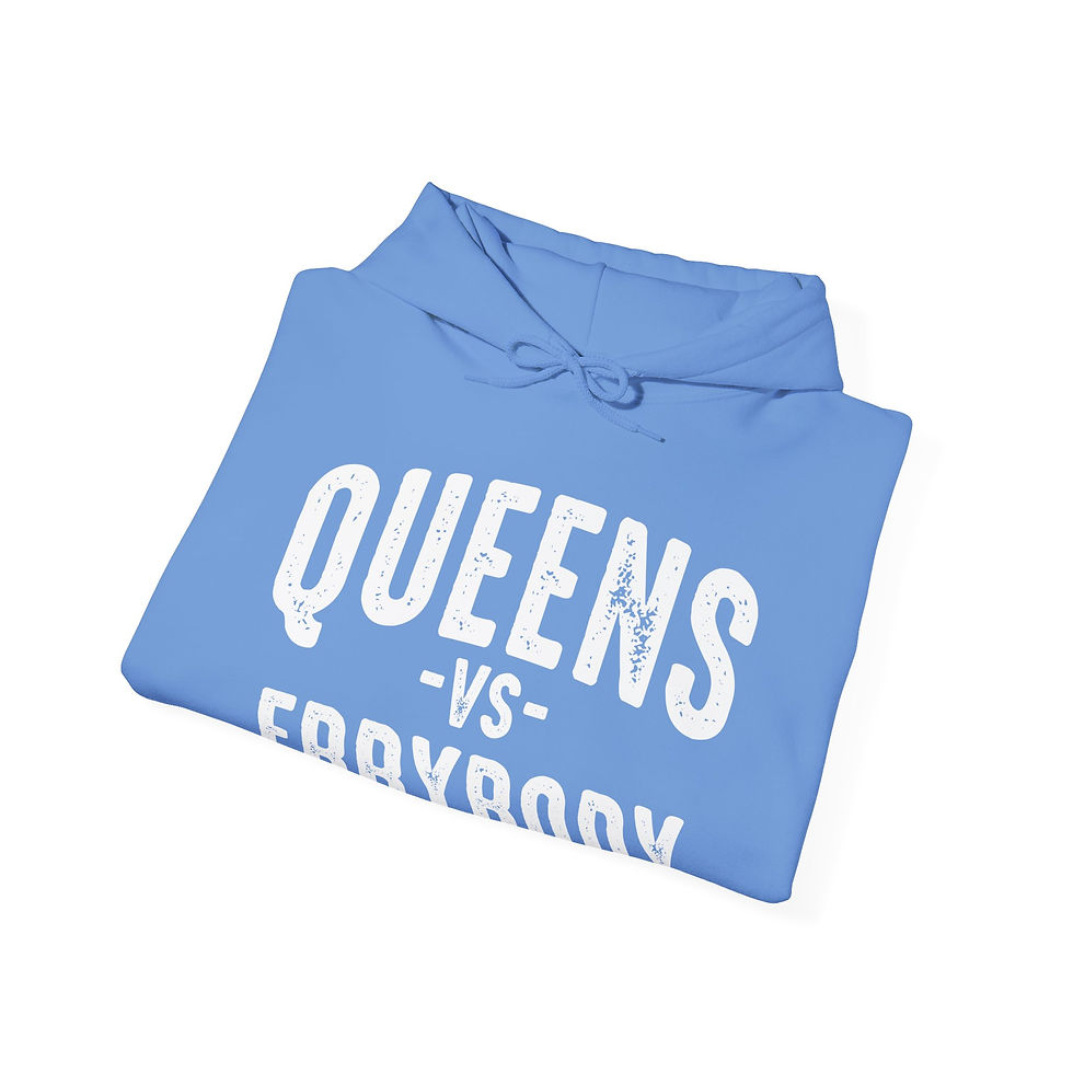 Thumbnail: Queens Vs. Errybody Hoodie Carolina Blue 