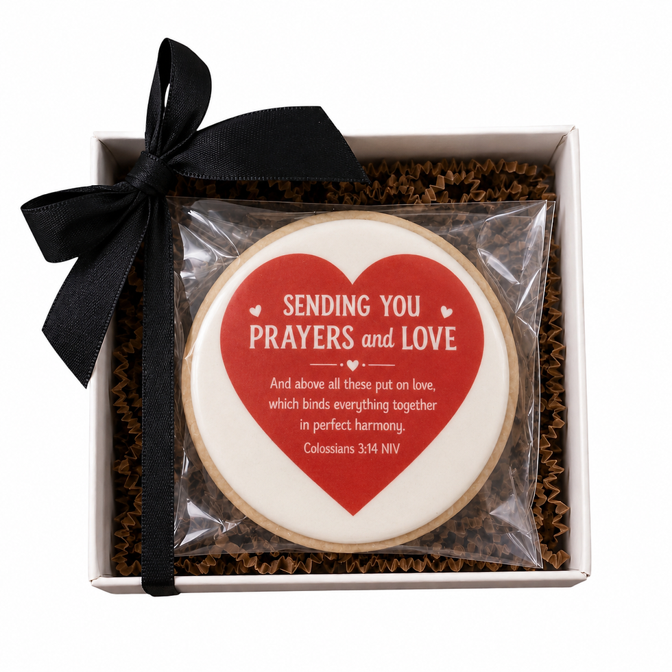 Thumbnail: 2 Cookie Prayer Box- 1 Scripture+ 1 Buttercream