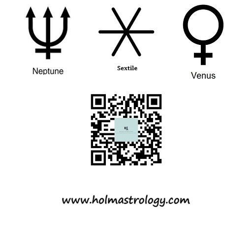 Transiting Neptune sextile natal Venus is a valid, opportunistic period. Be sure to see things as they are, enjoy the social life but don’t overdo it. Listen to & follow your gut instincts.