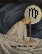With this Virgo New Moon 2026 remember that nothing is perfect. We will never achieve our goals unless we push forward. Do the work!