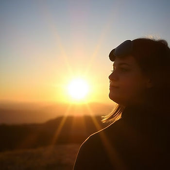 When dawn comes, we must take off our sleep mask to see the bright sunny skies. Take that step forward or stand in place. Do we exist in fear or do we live fully no matter what we are dealt?