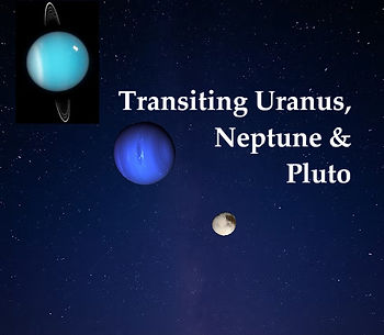 When transiting Uranus, Neptune and Pluto all contact your chart, we should work with the energies & enjoy the transition with anticipation of a new needed path.