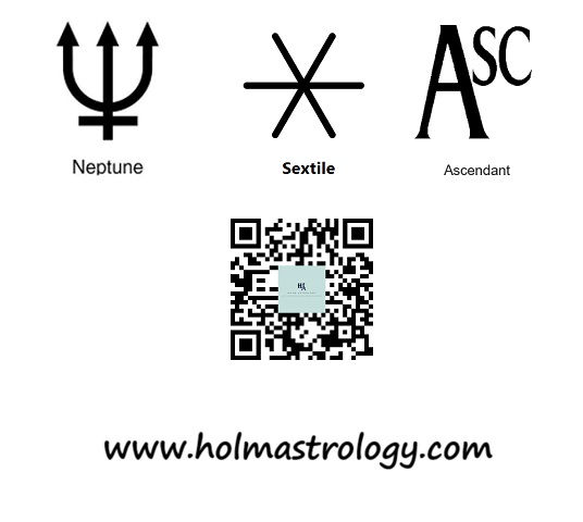 Transiting Neptune sextile natal Ascendant brings about self-examination and then self-care. Listen to your instincts and embrace the kinder more compassionate you.